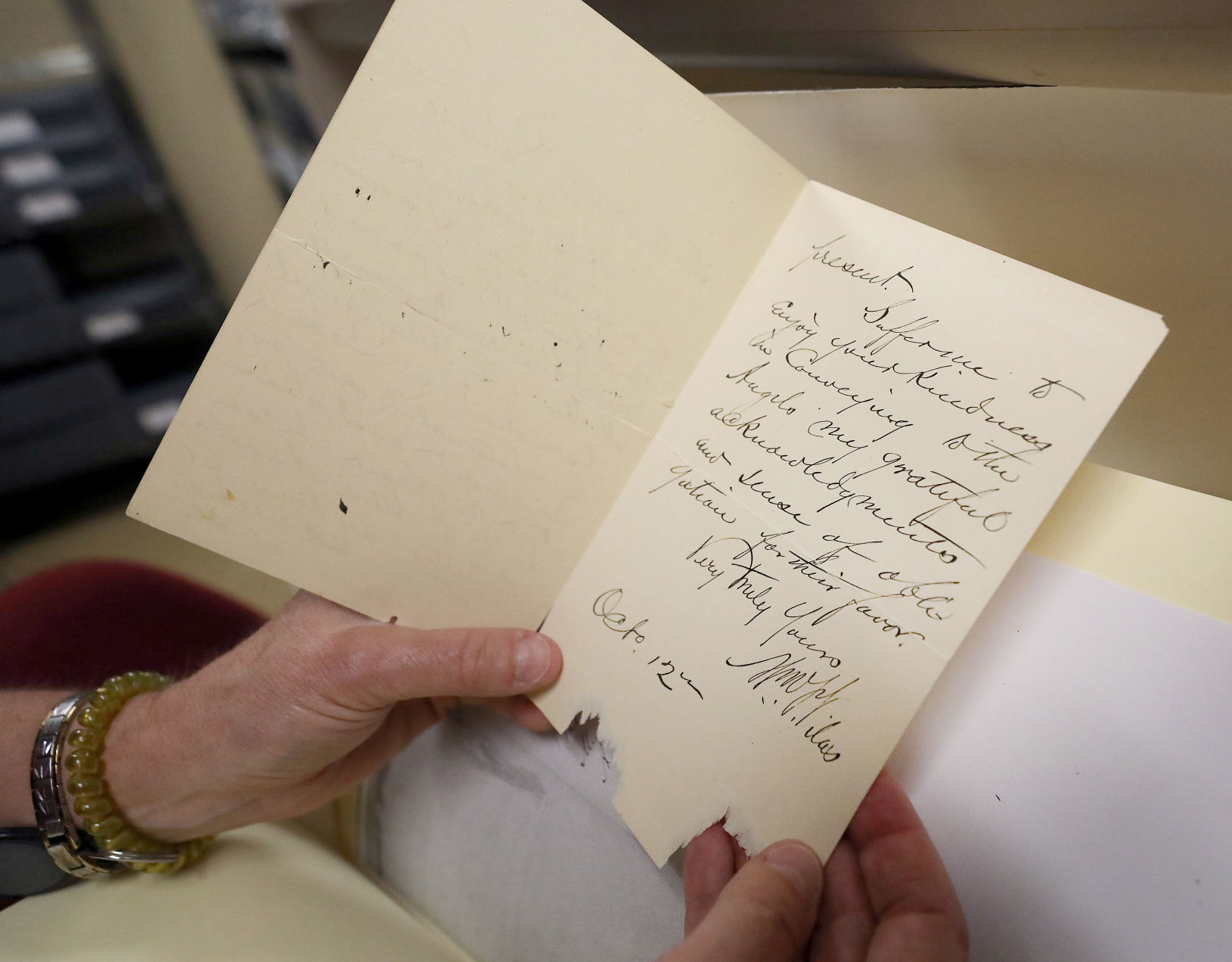 Vilas Attic Angel letter